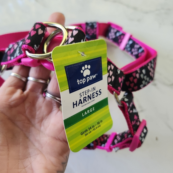 Girth 24 - 26in Harness with hearts - Picture 2 of 4